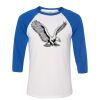 Unisex Three-Quarter Sleeve Baseball Tee Thumbnail